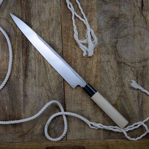 Ittetsu Forge Shirogami#2 Nóż Yanagiba 27 cm