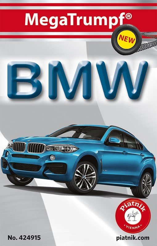 Karty Piatnik Quartet BMW - Gra Karciana dla 2-4 Graczy