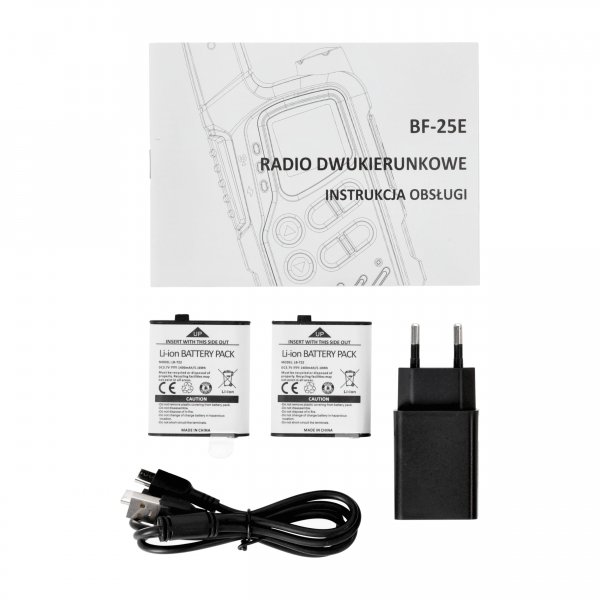 Krótkofalówki PMR Baofeng BF-25E Dark Blue Twin 2 szt.