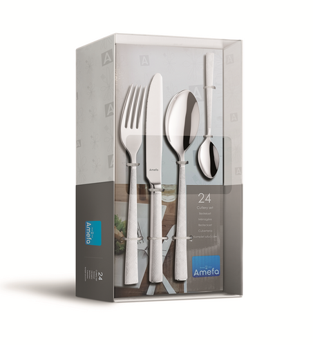 Amefa JEWEL Komplet sztućców 24 cz. dla 6 osób