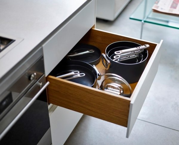 JJ-Rondel 23cm ze składanym uchwytem+pokryw. Space