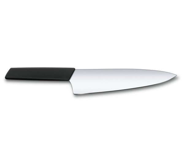 Nóż Szefa Kuchni, szerokie ostrze, 20 cm, czarny Victorinox  6.9013.20B