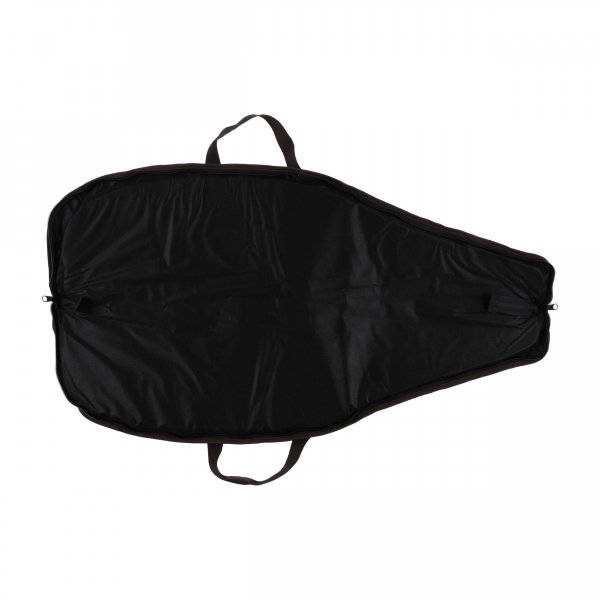 Pokrowiec Forsport na broń LPZKAM K01 1,12m, kolor brąz/kamuflaż haft duży jeleń stoi w trawie