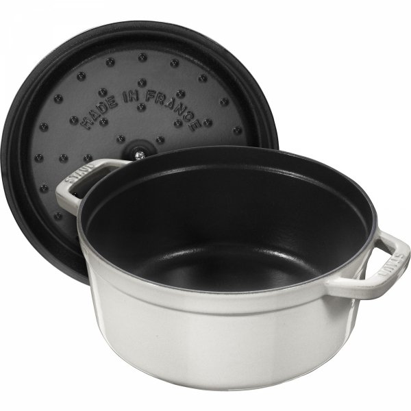 Garnek żeliwny Okrągły 2.6l Truflowy La Cocotte Staub