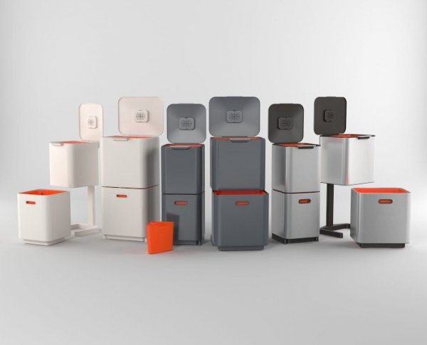JJ - Kosz do segregacji śmieci 40 l Totem Compact