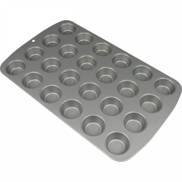 PME Nieprzywierająca Forma Do Pieczenia 24 Mini Muffinek 36 X 26.5 Cm Biały