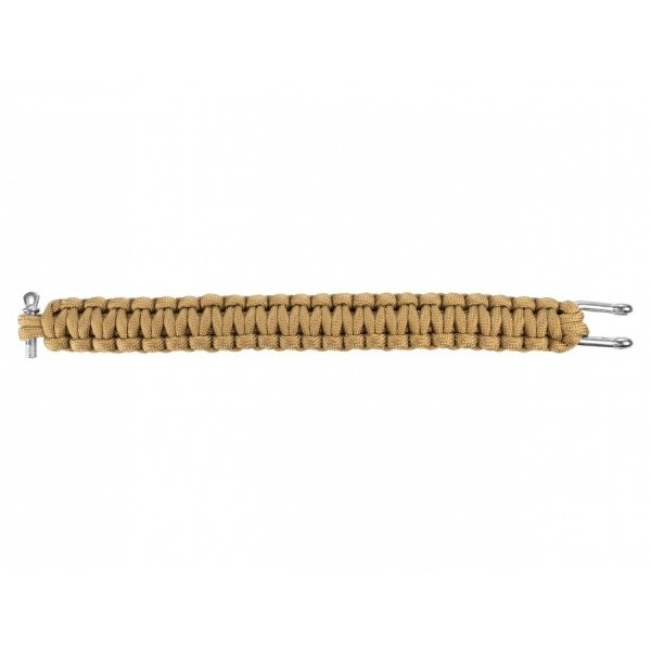 Bransoletka BCB paracord coyote