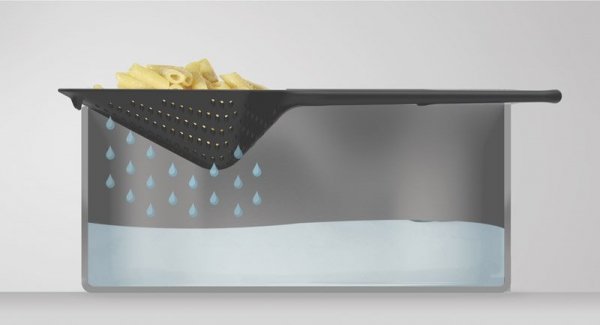 Joseph Joseph Łyżka cedzakowa SCOOP PLUS duża czarna