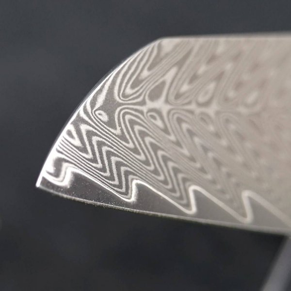 Nóż Dellinger RESIN FUTURE Santoku 170 mm [K-H189] Blue