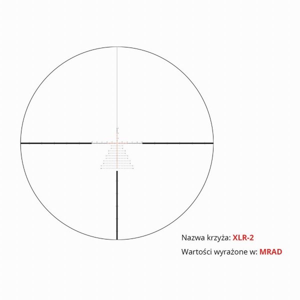 Luneta celownicza Vortex Razor HD LHT 4.5-22x50 FFP 30 mm AO XLR-2 MOA/MRAD