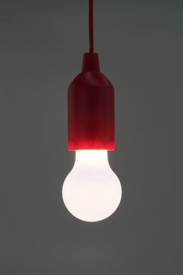 Żarówka LED HyCell PL1W, 25 lm, 3xAAA, czerwona