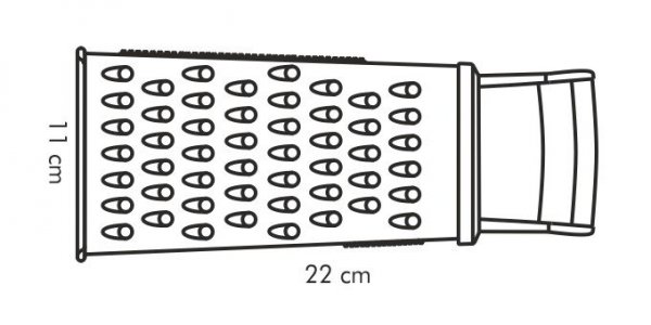Tarka duża z uchwytem z tworzywa HANDY Tescoma