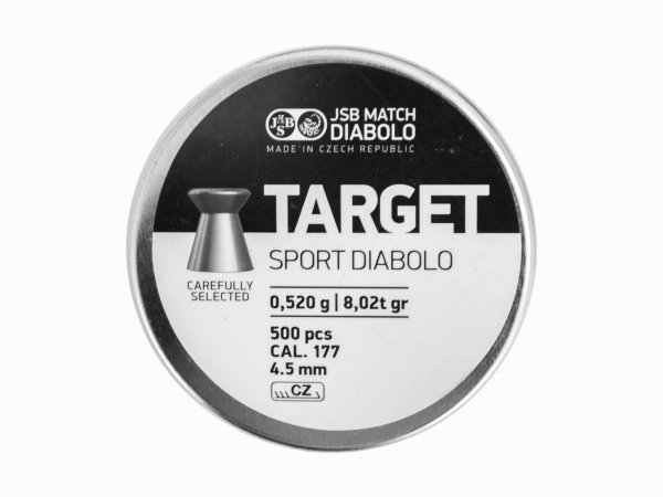 Śrut Diabolo JSB Exact Target Sport 4.50 mm 500 s