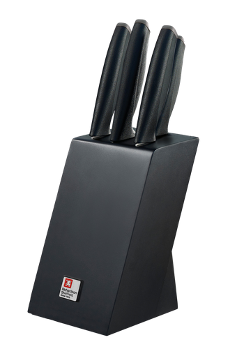 Richardson Sheffield ADVANTAGE Komplet noży kuchennych 5 elementów w czarnym bloku