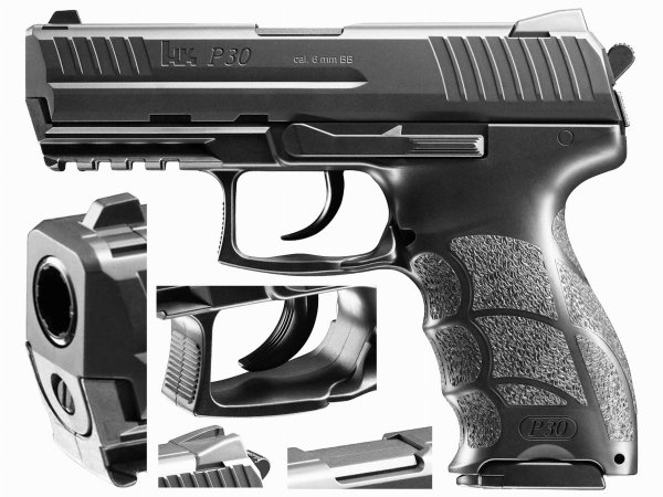 Replika pistolet ASG Heckler&amp;Koch P30 6mm
