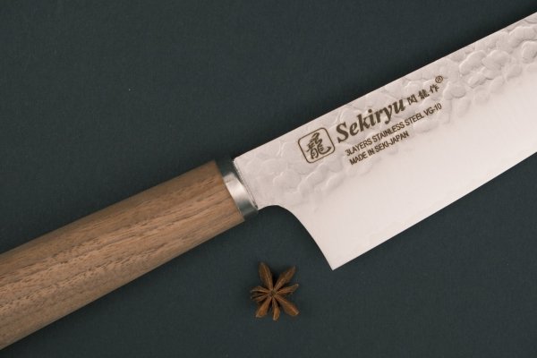 Nóż Sekiryu KASHI Kiritsuke 180 mm [SR-VGH901W]