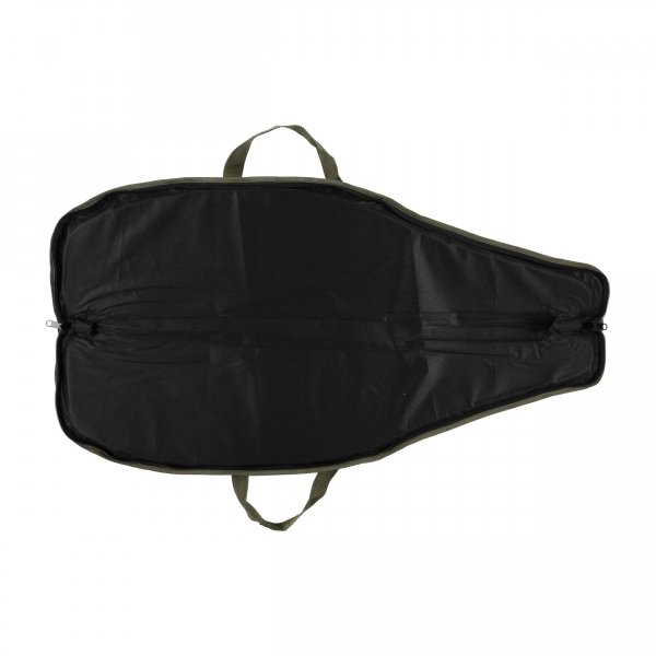 Pokrowiec na broń Forsport 112 cm - kamuflaż, haft dzik stoi w trawie