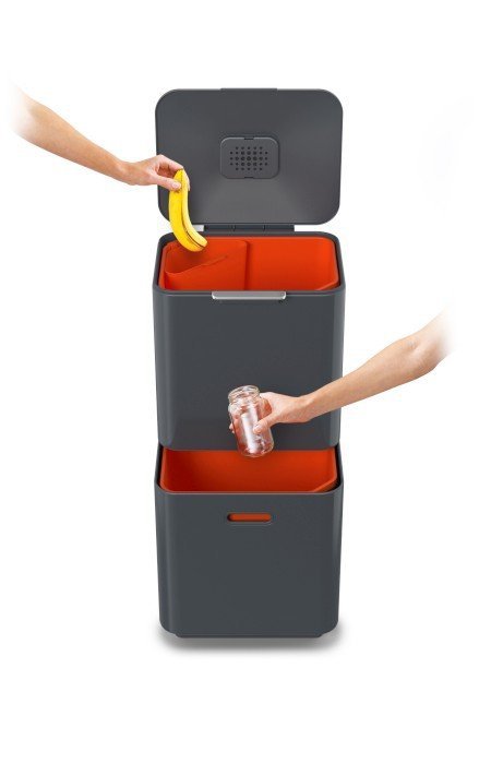 JJ - Kosz do segregacji śmieci 60 l Totem Max, gra