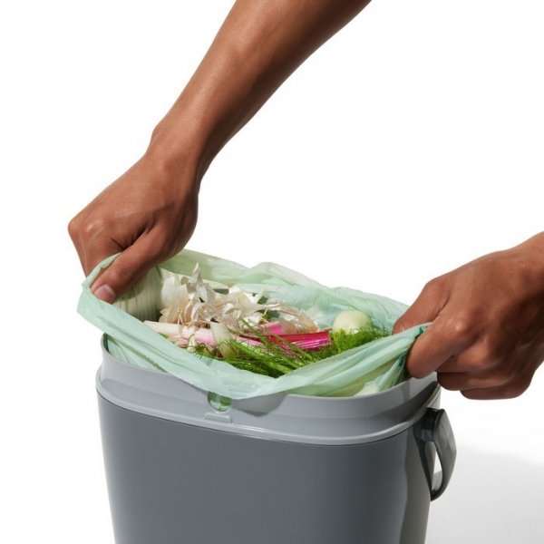 OXO-Kompostownik Easy-Clean 6,62l. szary GoodGrips