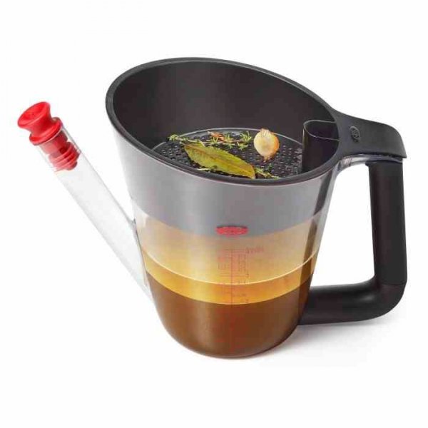 Oxo-separator Tłuszczu 1l. Czarny, Good Grips