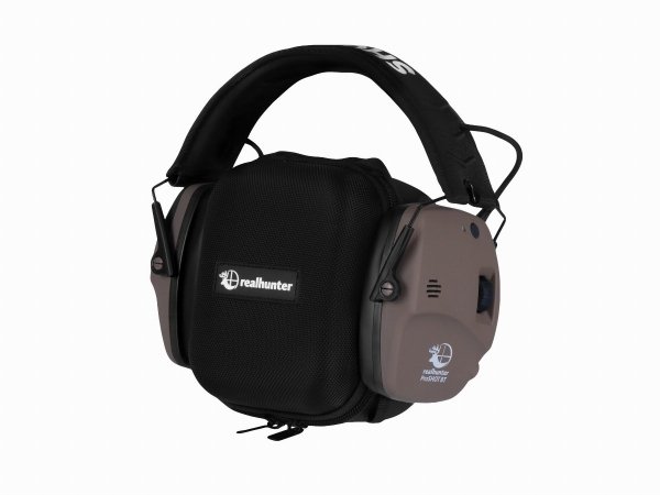 Słuchawki RealHunter Active ProSHOT BT brązowe