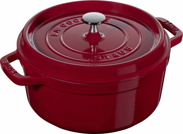 STAUB LA COCOTTE Garnek żeliwny Okrągły 6.7 Ltr, Kasztanowy La Cocotte