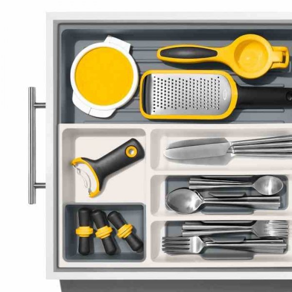 OXO-Organizer regulowany do szuflad szaryGoodGrips