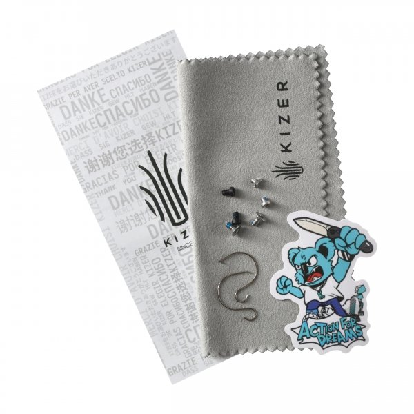 Nóż Kizer Aegis Gray Aluminum AEB-L