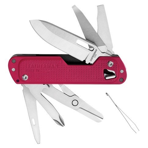 Nóż składany Leatherman Free T4 Crimson (832871)