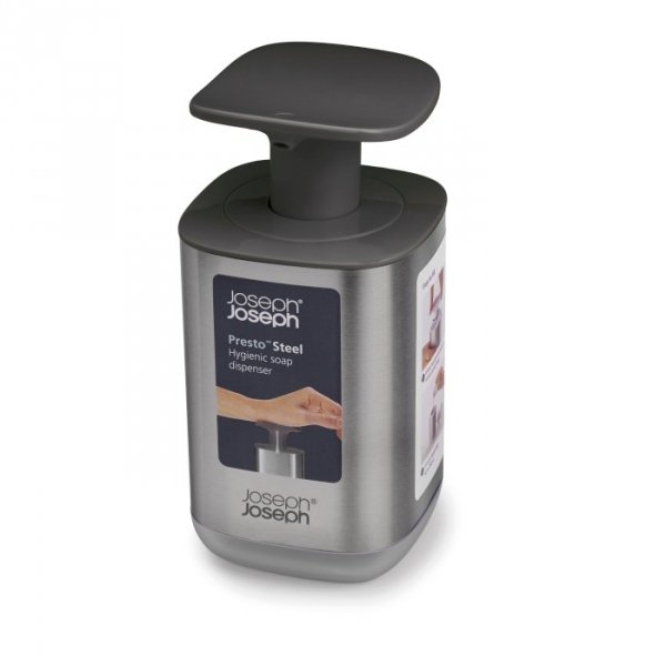 JJ-Dozownik do mydła/płynu Presto™ Steel, grafit