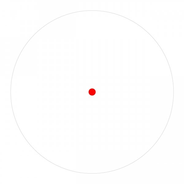 Kolimator Leapers UTG OP3 Micro Red 4 MOA Single Dot for Docter