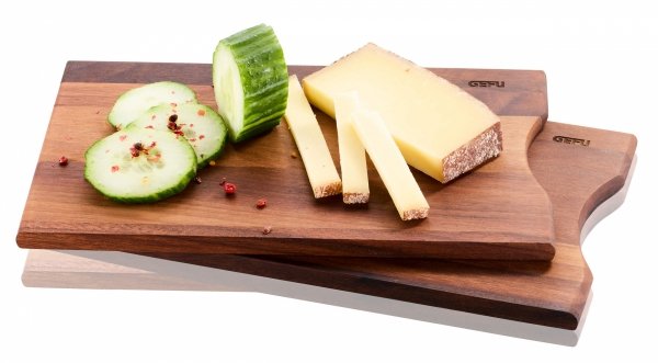 GEFU ENNO 2 Deski śniadaniowe, Drewno Orzechowe 24 X 14.5 Cm Enno