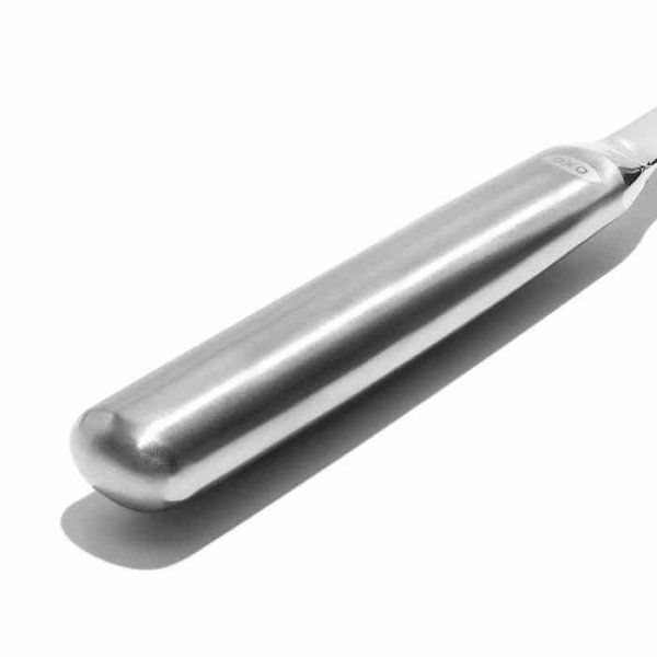 OXO-Łyżka cedzakowa do serwowania stalowa, STEEL
