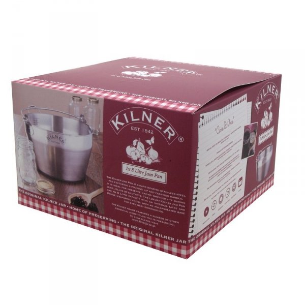 Kilner Garnek do dżemów i powideł ze stali nierdzew.