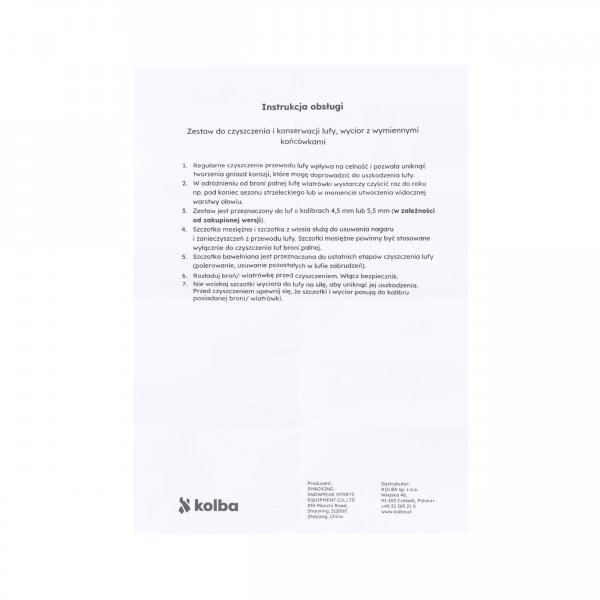 Wycior RazorGun SweepX kal. 4.5