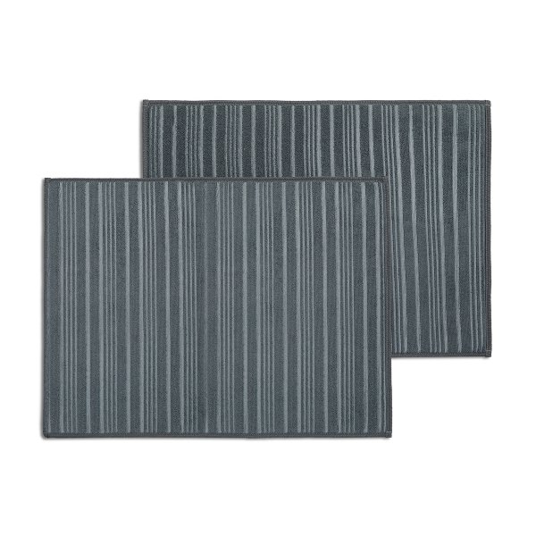KitchenAid mata do suszenia naczyń 2 szt. Charcoal Grey