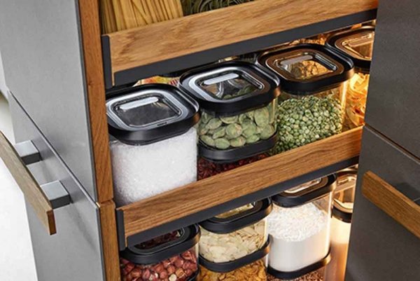 Pojemnik szklany PANTRY, 900 ml