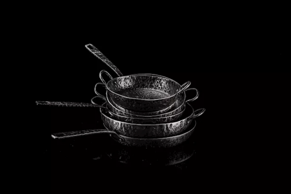 Forged Patelnia z dwoma uchwytami 20 cm