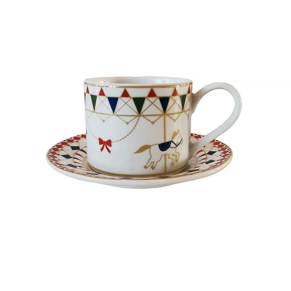 Zestaw Do śniadań 350 Ml Xmas Carousel Rose&Tulipani