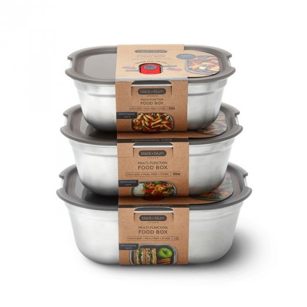 BB-Lunchbox stalowy 0,9l. Multifunction