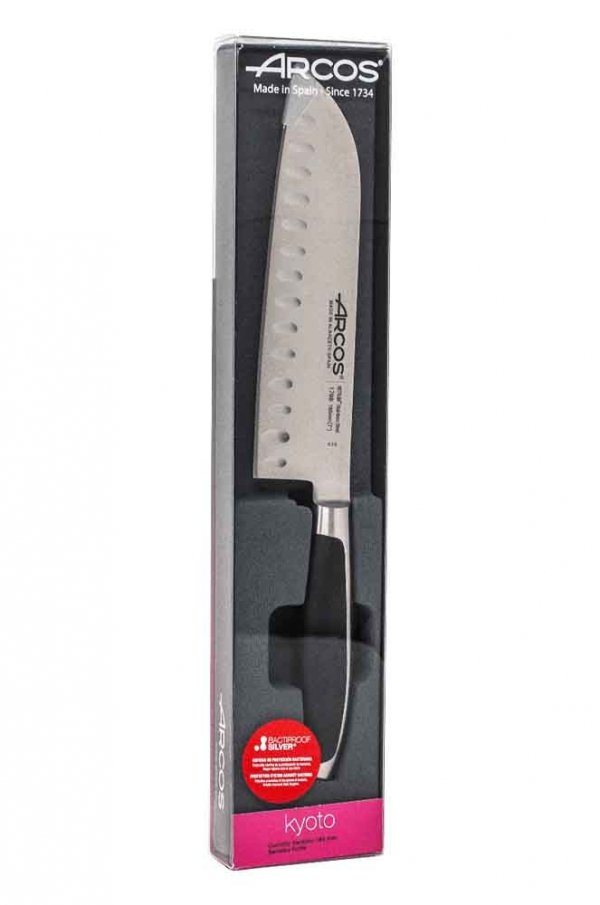 Nóż japoński Santoku 185 mmm KYOTO