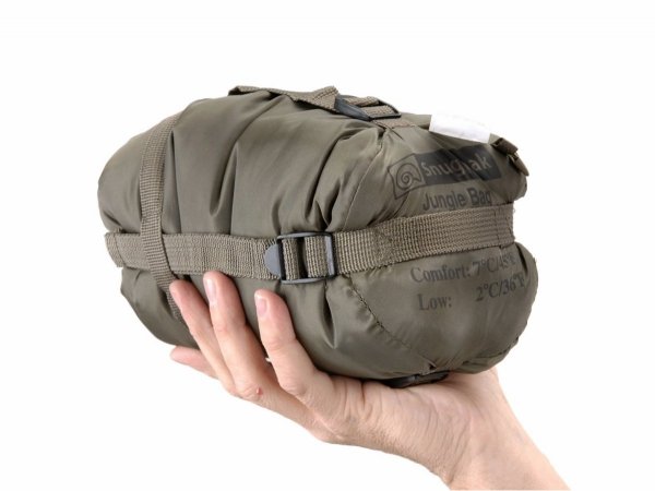 Śpiwór Snugpak Jungle Bag oliwkowy dla leworęcznych