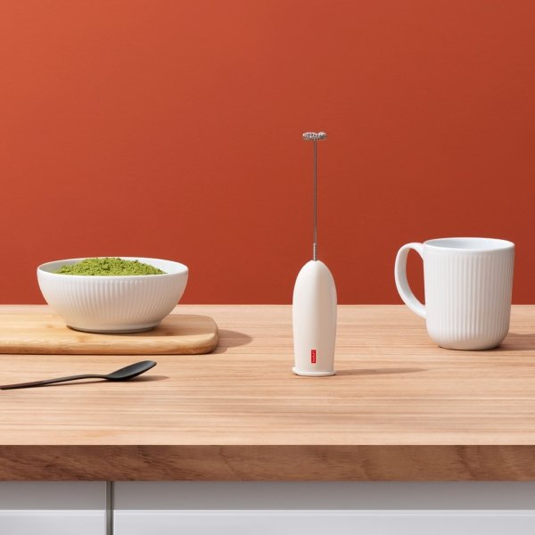 Bodum spieniacz do mleka ręczny Schiuma Off white