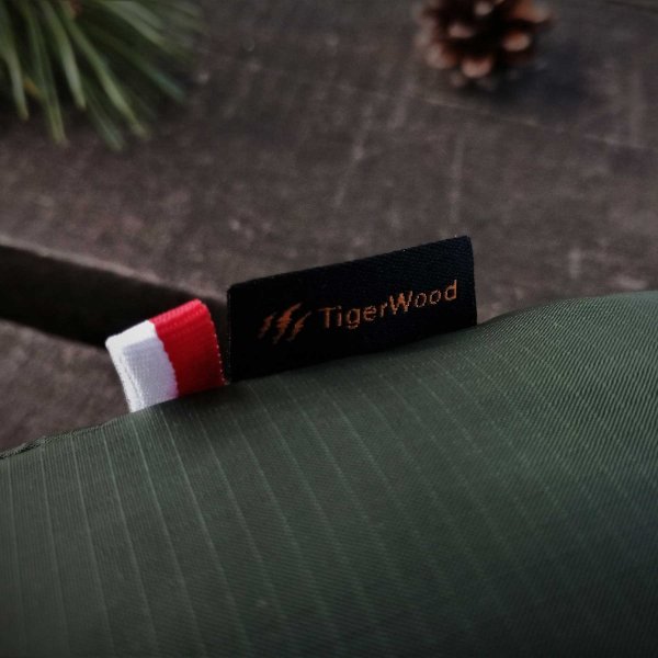 Hamak TigerWood Ważka V2 long z moskitierą zielony