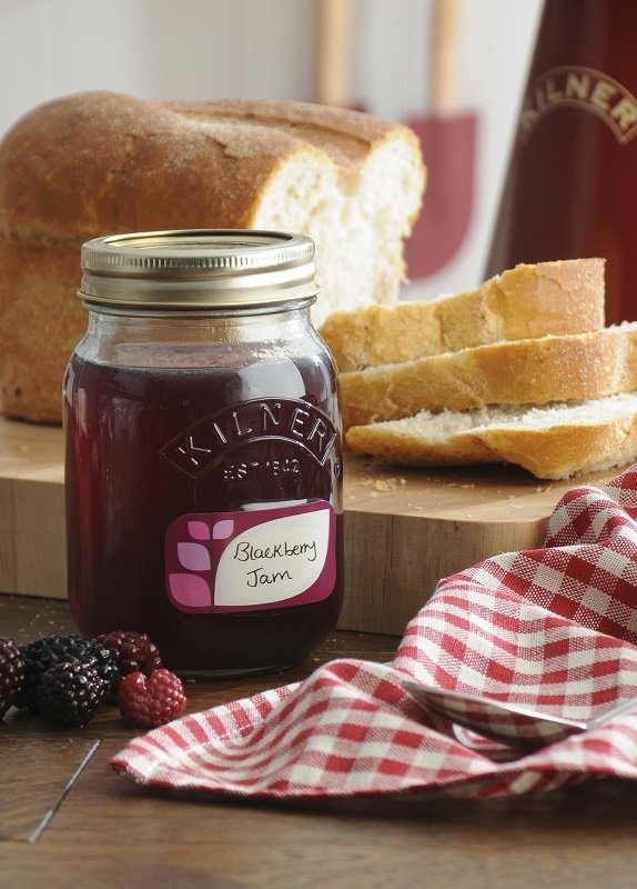 Kilner  Zestaw 6 nakrętek do słoików, Preserve Jars