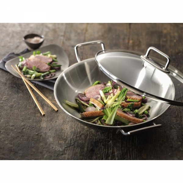 Wok Z Pokrywką 32 Cm Zwilling Plus