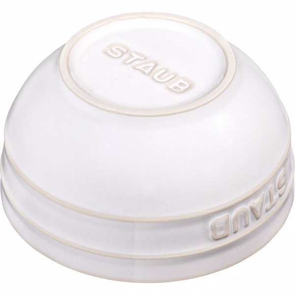 Zestaw 4 Misek Okrągłych 12 Cm, Kość Słoniowa Serving Staub