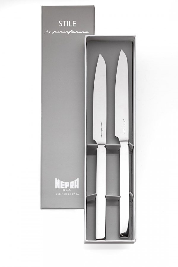 MEPRA-Zestaw noży do steków 2el.Gift Oro Nero,Stil