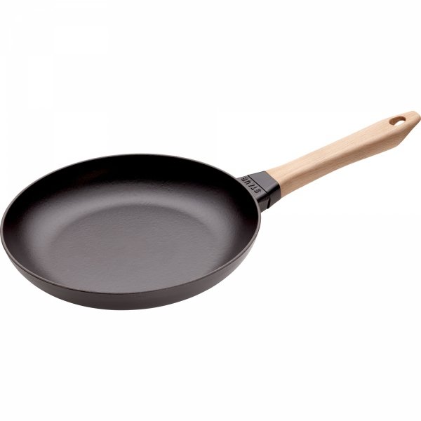 Patelnia żeliwna Z Drewnianym Uchwytem 26 Cm Staub