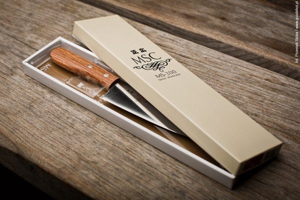 Nóż Masahiro Msc Santoku 165mm [11051] uniwersalny